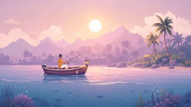 Fishing Valley Remastered artwork